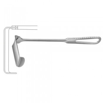 Morris Retractor Stainless Steel, 24.5 cm - 9 3/4" Blade Size 70 x 40 mm